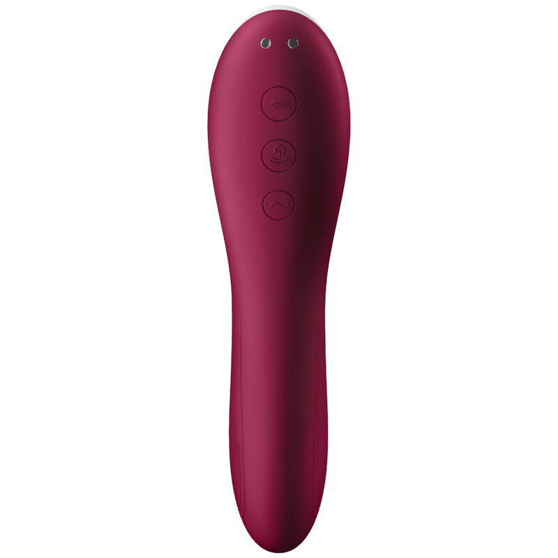 SATISFYER - DUAL CRUSH AIR PULSE VIBRATOR - My naughty haven #