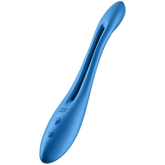 SATISFYER - ELASTIC GAME MULTI VIBRATOR BLUE - My naughty haven #