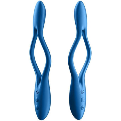 SATISFYER - ELASTIC GAME MULTI VIBRATOR BLUE - My naughty haven #