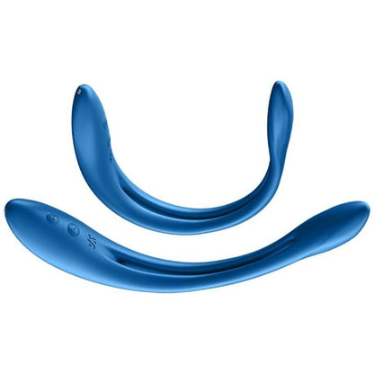 SATISFYER - ELASTIC GAME MULTI VIBRATOR BLUE - My naughty haven #