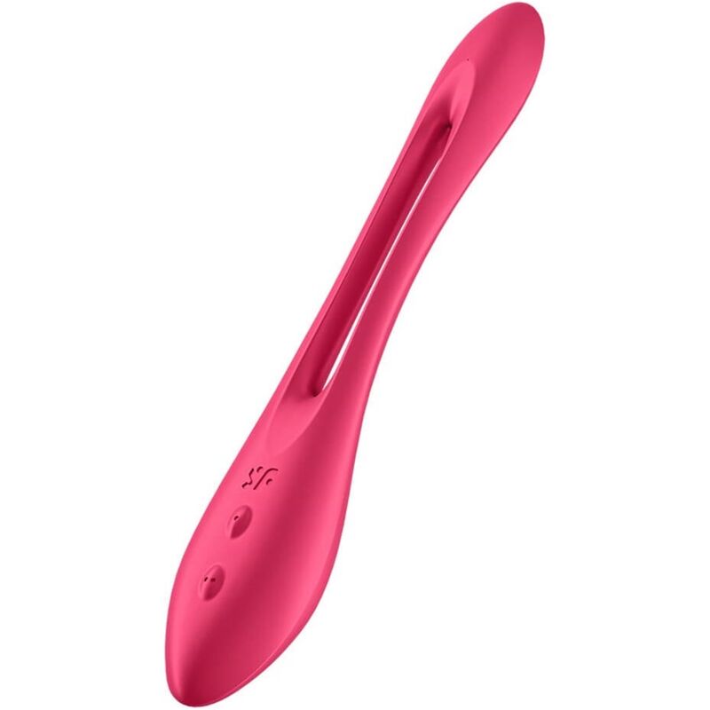 SATISFYER - ELASTIC JOY MULTI VIBRATOR RED - My naughty haven #