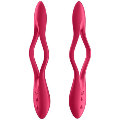 SATISFYER - ELASTIC JOY MULTI VIBRATOR RED - My naughty haven #