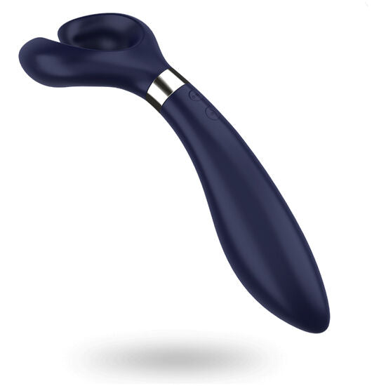 SATISFYER - ENDLESS FUN MULTI VIBRATOR 3 BLUE - My naughty haven #