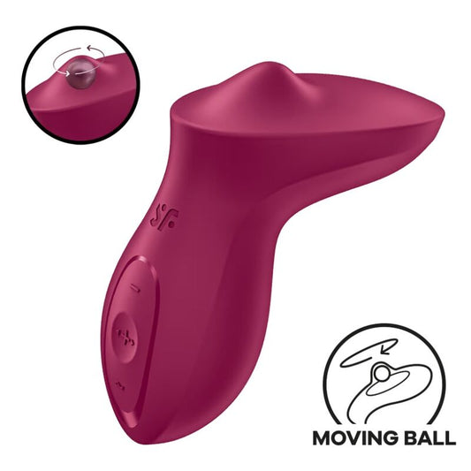 SATISFYER - EXCITERRR LAY-ON CLITORIS BERRY VIBRATOR - My naughty haven #