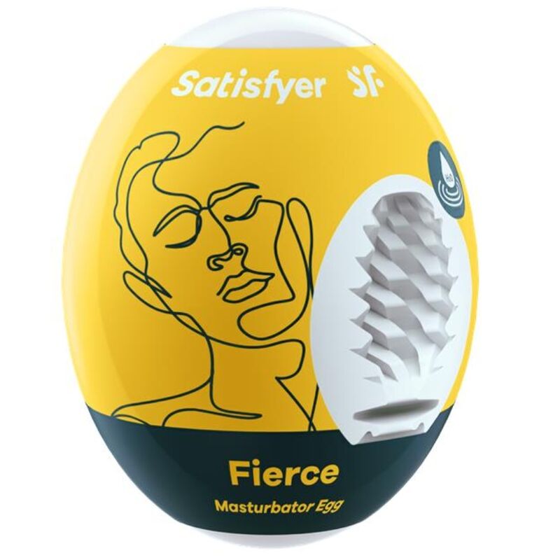 SATISFYER - FIERCE MASTURBATOR EGG - My naughty haven #
