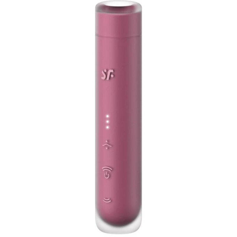 SATISFYER - FIRST KISS WAVE CLITORIS STIMULATOR GARNET - My naughty haven #