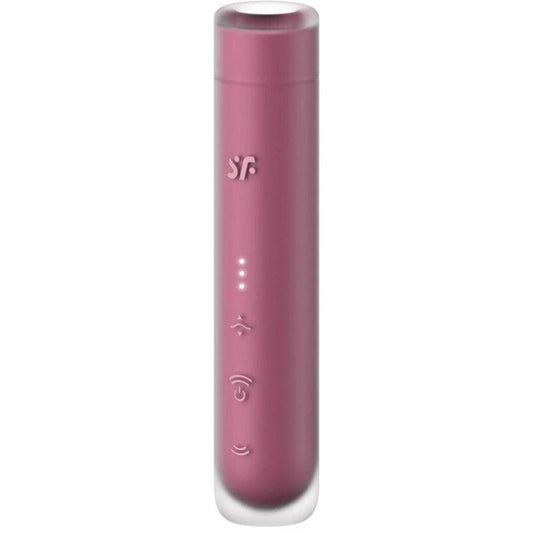 SATISFYER - FIRST KISS WAVE CLITORIS STIMULATOR GARNET - My naughty haven #