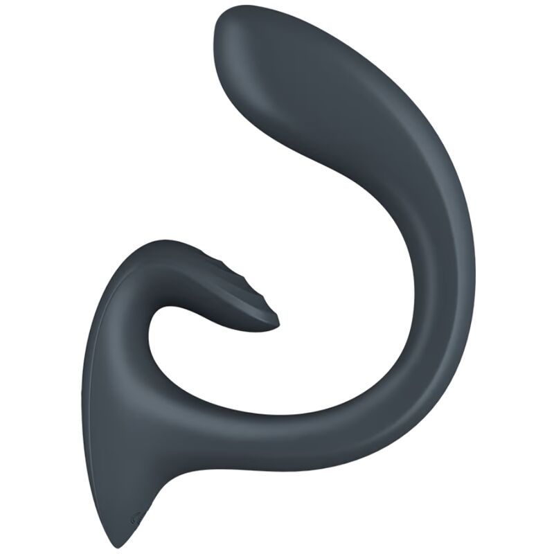 SATISFYER - G FOR GODDESS 1 RABBIT VIBRATOR DARK GRAY - My naughty haven #