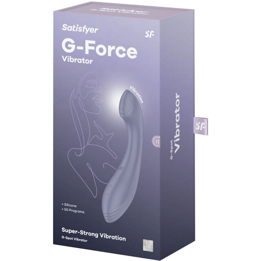 SATISFYER - G-FORCE VIBRATOR G-SPOT STIMULATOR PINK - My naughty haven #