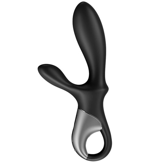SATISFYER - HEAT CLIMAX+ ANAL VIBRATOR APP BLACK - My naughty haven #