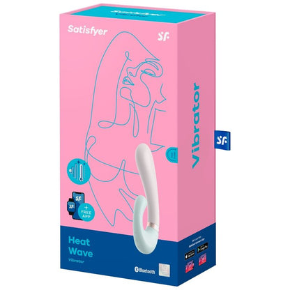 SATISFYER - HEAT WAVE VIBRATOR APP PINK - My naughty haven #
