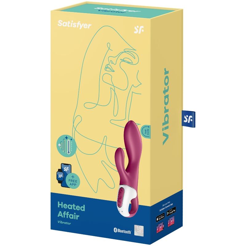 SATISFYER - HEATED AFFAIR GSPOT VIBRATOR - My naughty haven #