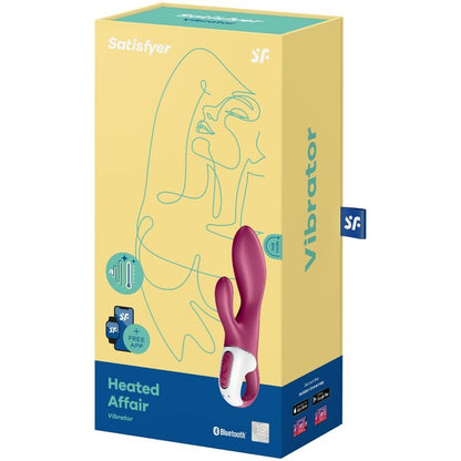 SATISFYER - HEATED AFFAIR GSPOT VIBRATOR - My naughty haven #