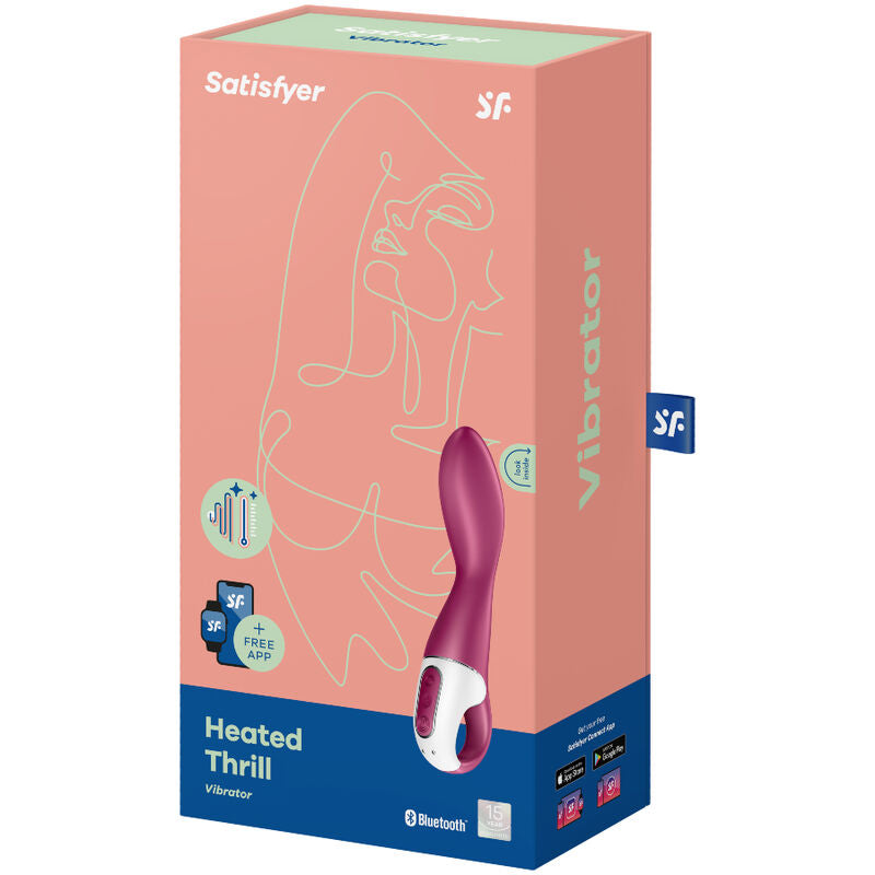 SATISFYER - HEATED THRILL GSPOT VIBRATOR - My naughty haven #