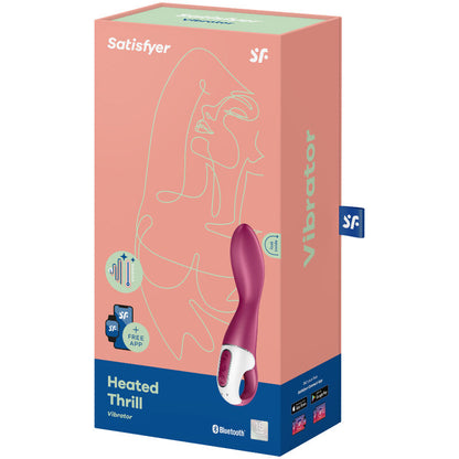 SATISFYER - HEATED THRILL GSPOT VIBRATOR - My naughty haven #