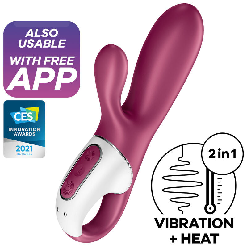 SATISFYER - HOT BUNNY GSPOT VIBRATOR - My naughty haven #