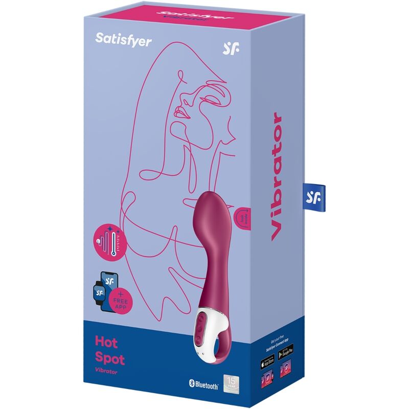 SATISFYER - HOT SPOT GSPOT VIBRATOR - My naughty haven #
