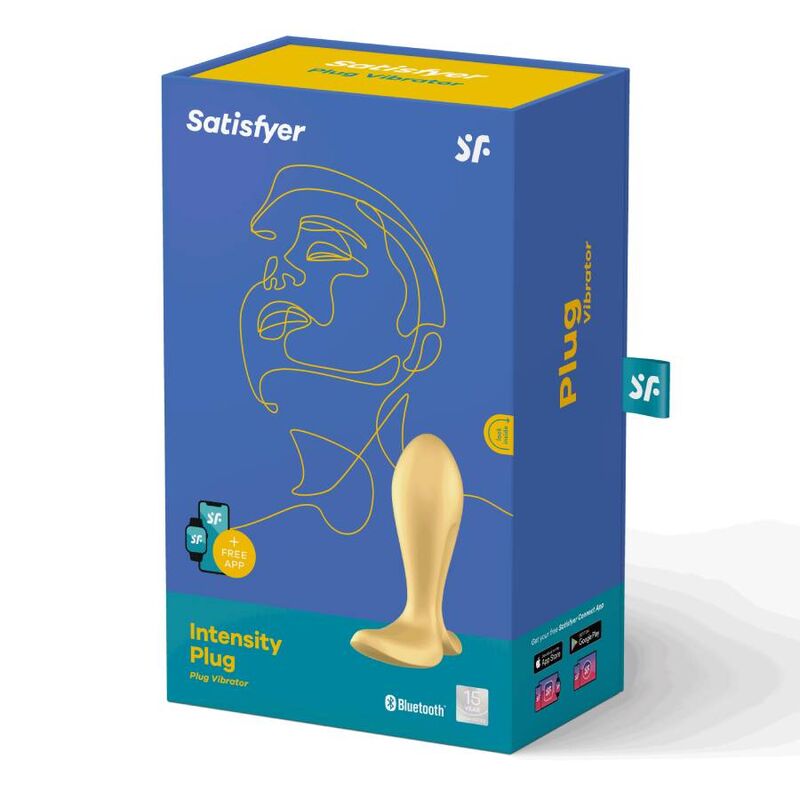 SATISFYER - INTENSITY PLUG GOLD - My naughty haven #