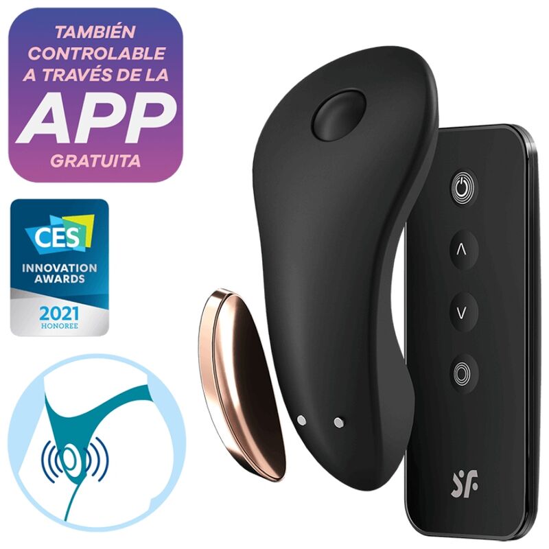 SATISFYER - LITTLE SECRET PANTY VIBRATOR - My naughty haven #