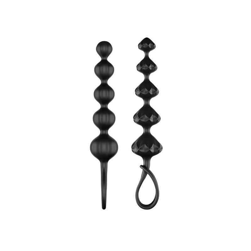 SATISFYER - LOVE BEADS BLACK - My naughty haven #
