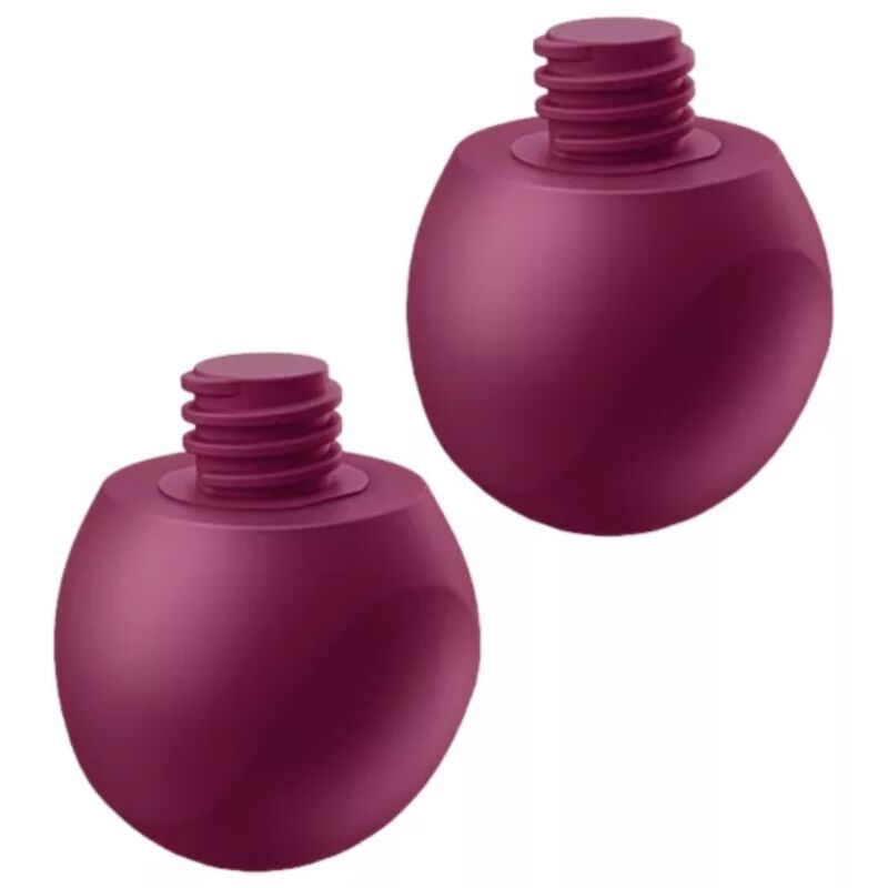 SATISFYER - LOVE BIRDS VARY VIBRATING BALLS FREE APP WINE RED - My naughty haven #