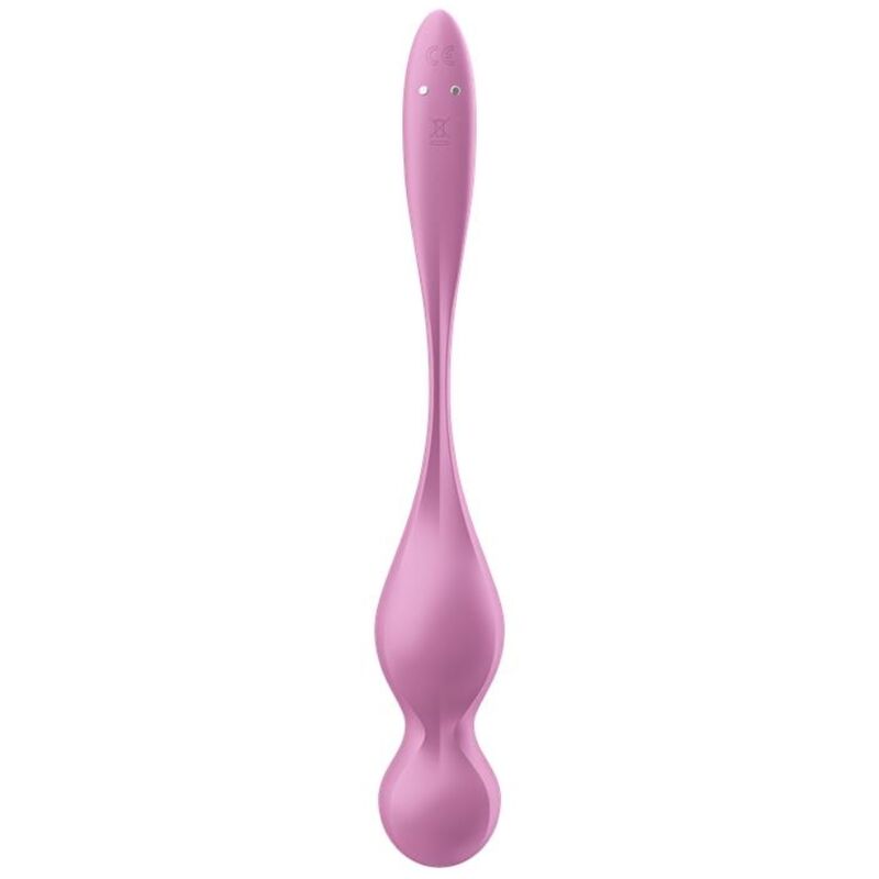 SATISFYER - LOVE BIRDS VIBRATING KEGEL BALLS PINK - My naughty haven #