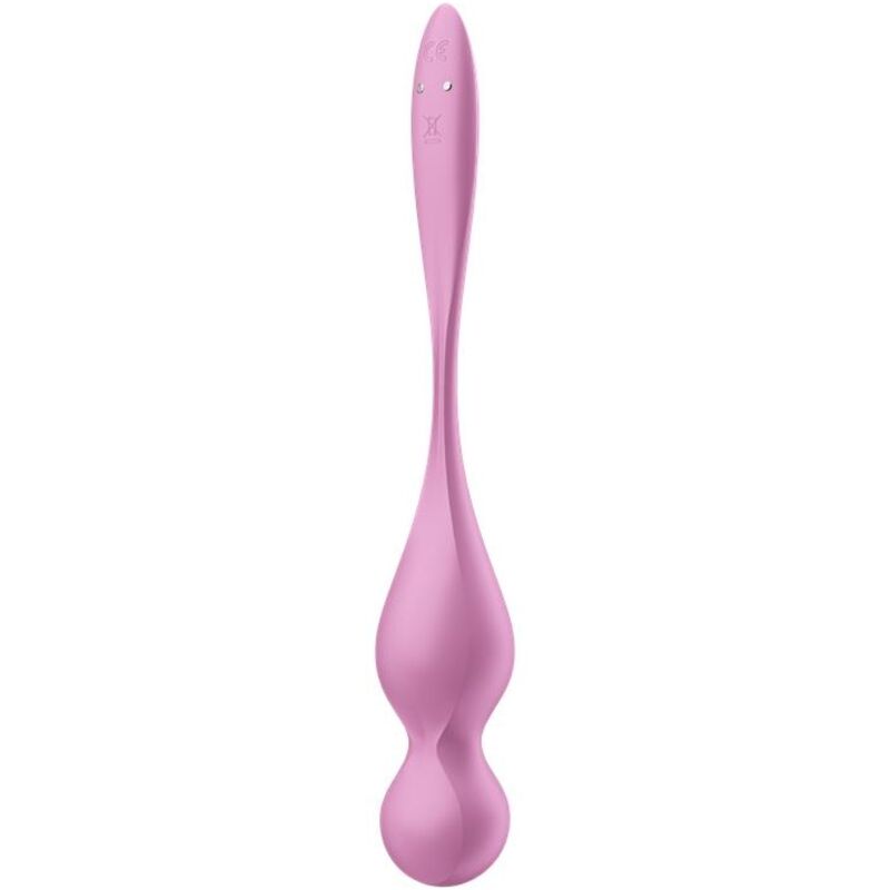 SATISFYER - LOVE BIRDS VIBRATING KEGEL BALLS PINK - My naughty haven #