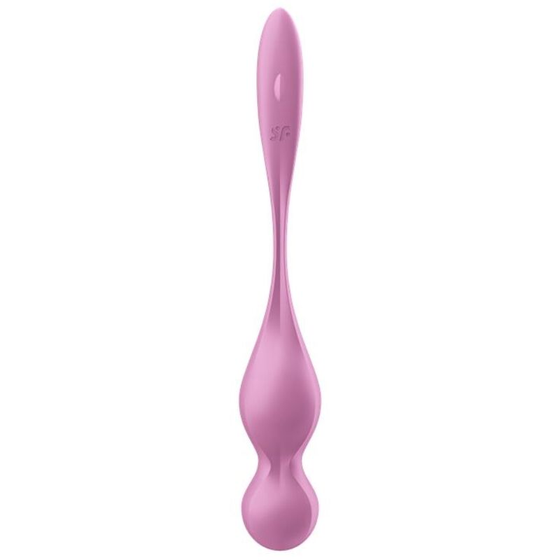 SATISFYER - LOVE BIRDS VIBRATING KEGEL BALLS PINK - My naughty haven #
