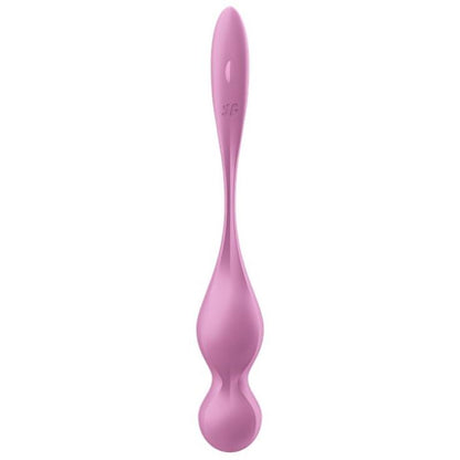 SATISFYER - LOVE BIRDS VIBRATING KEGEL BALLS PINK - My naughty haven #