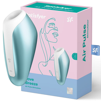 SATISFYER - LOVE BREEZE SUCTIONER ICE BLUE - My naughty haven #