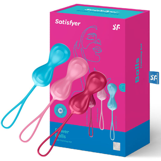 SATISFYER - LOVEBALLS TRAINING SET 1 - My naughty haven #