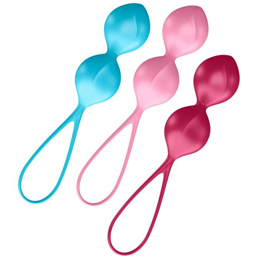 SATISFYER - LOVEBALLS TRAINING SET 2 - My naughty haven #