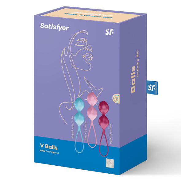 SATISFYER - LOVEBALLS TRAINING SET 2 - My naughty haven #