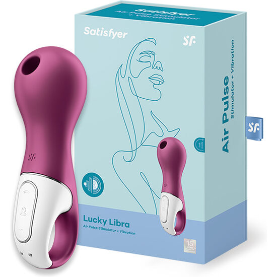 SATISFYER - LUCKY LIBRA STIMULATOR & VIBRATOR - My naughty haven #