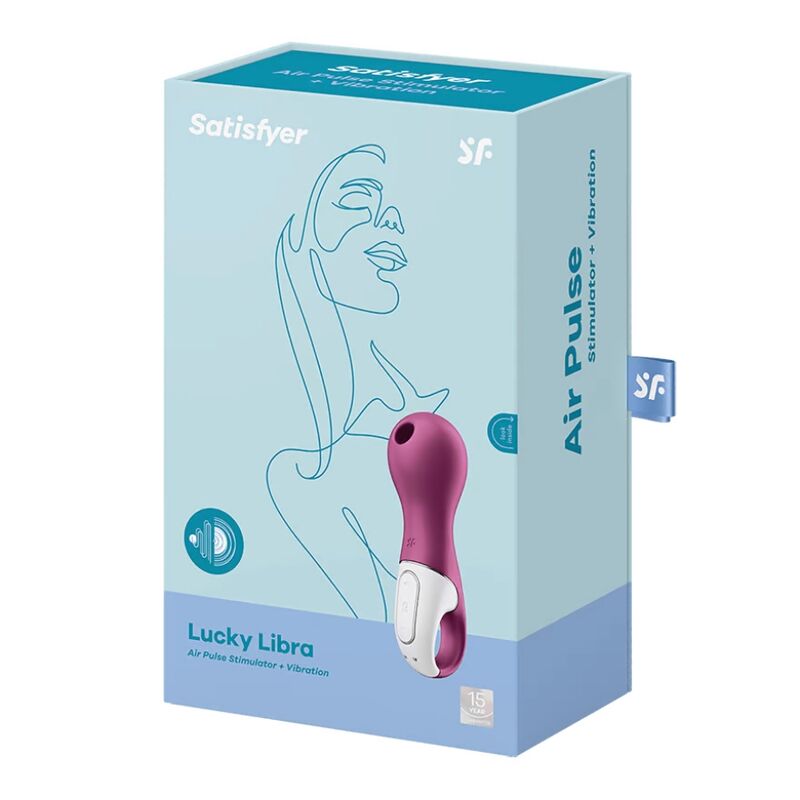SATISFYER - LUCKY LIBRA STIMULATOR & VIBRATOR - My naughty haven #