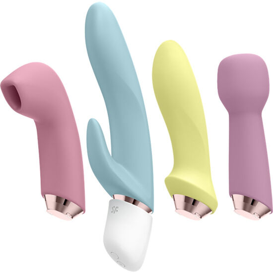 SATISFYER - MARVELOUS FOUR VIBRATOR & AIR PULSE SET - My naughty haven #