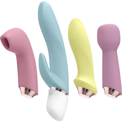SATISFYER - MARVELOUS FOUR VIBRATOR & AIR PULSE SET - My naughty haven #