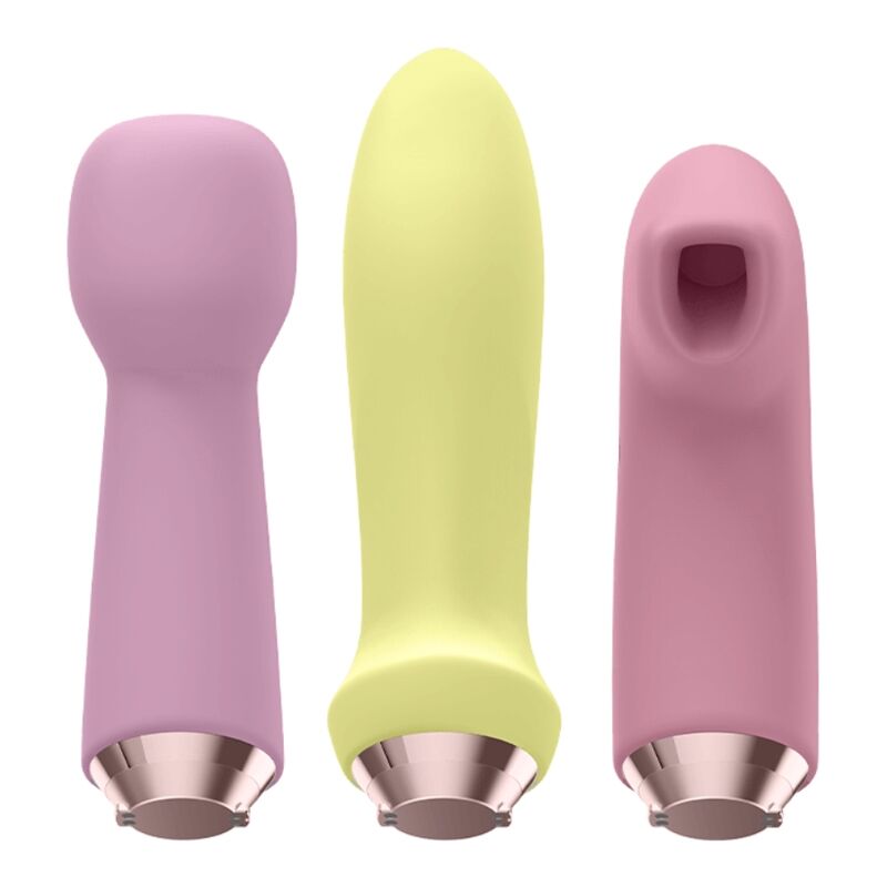 SATISFYER - MARVELOUS FOUR VIBRATOR & AIR PULSE SET - My naughty haven #