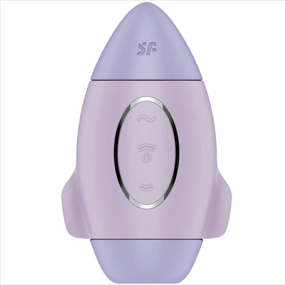 SATISFYER - MISSION CONTROL LILAC SMALL DOUBLE IMPULSE VIBRATOR - My naughty haven #