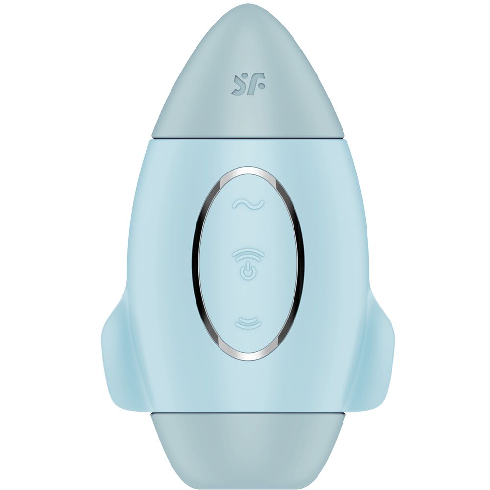 SATISFYER - MISSION CONTROL LILAC SMALL DOUBLE IMPULSE VIBRATOR - My naughty haven #