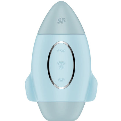 SATISFYER - MISSION CONTROL LILAC SMALL DOUBLE IMPULSE VIBRATOR - My naughty haven #