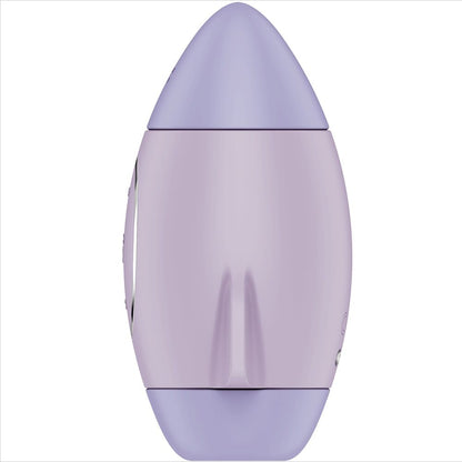 SATISFYER - MISSION CONTROL LILAC SMALL DOUBLE IMPULSE VIBRATOR - My naughty haven #