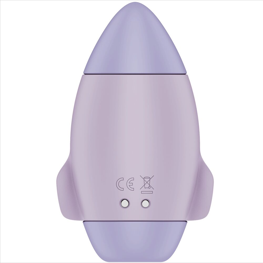 SATISFYER - MISSION CONTROL LILAC SMALL DOUBLE IMPULSE VIBRATOR - My naughty haven #