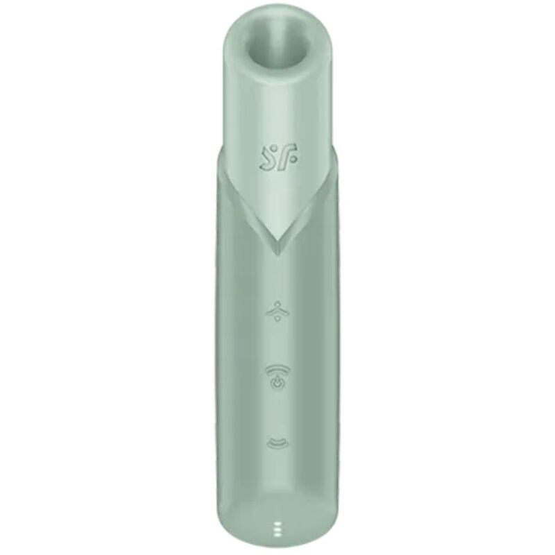 SATISFYER - NAUGHTY KISS WAVE CLITORIS STIMULATOR AQUAMARINE - My naughty haven #