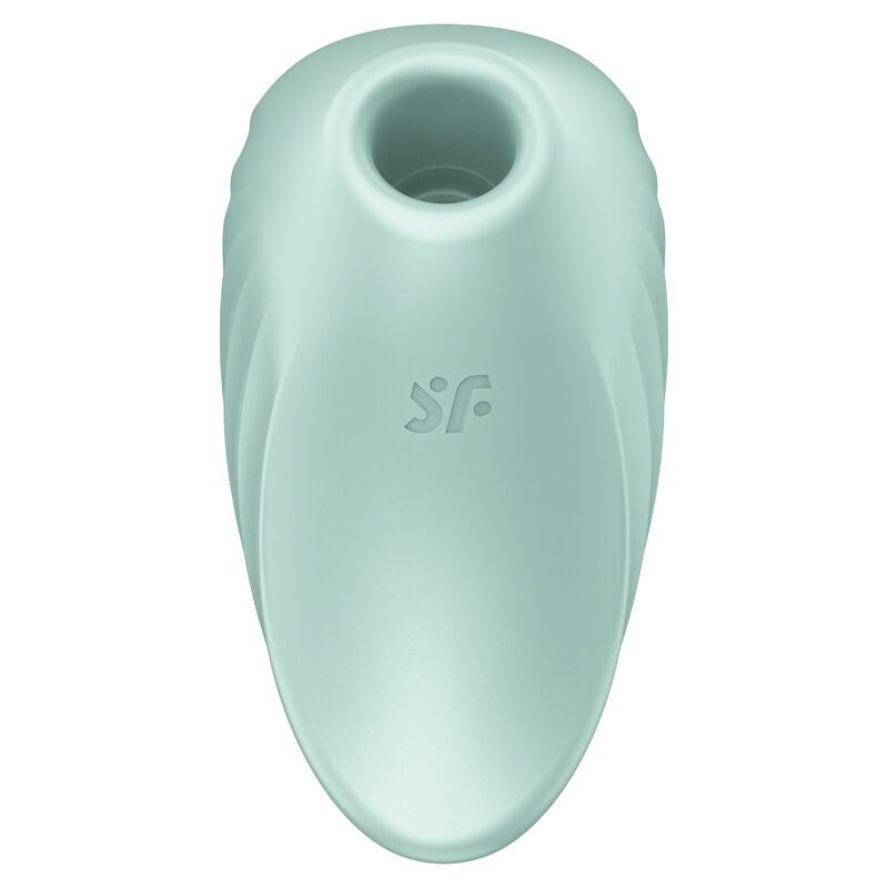 SATISFYER - PEARL DIVER AIR PULSE STIMULATOR & VIBRATOR GREEN - My naughty haven #