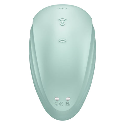SATISFYER - PEARL DIVER AIR PULSE STIMULATOR & VIBRATOR GREEN - My naughty haven #
