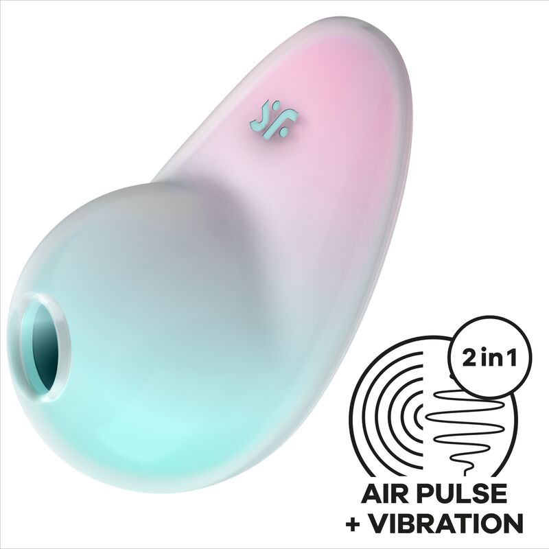 SATISFYER - PIXIE DUST LILAC AIR PLUSE STIMULATOR - My naughty haven #