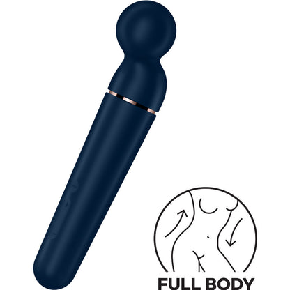 SATISFYER - PLANET WAND-ER VIBRATOR MASSAGER BERRY - My naughty haven #