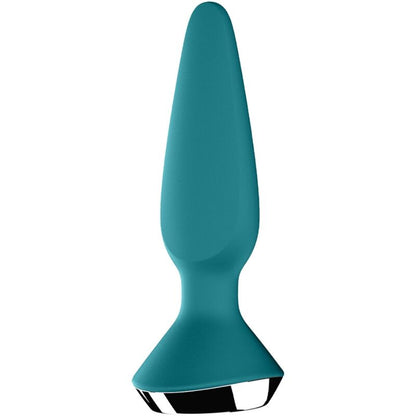 SATISFYER - PLUG ILICIOUS 1 PLUG VIBRATOR GREEN - My naughty haven #