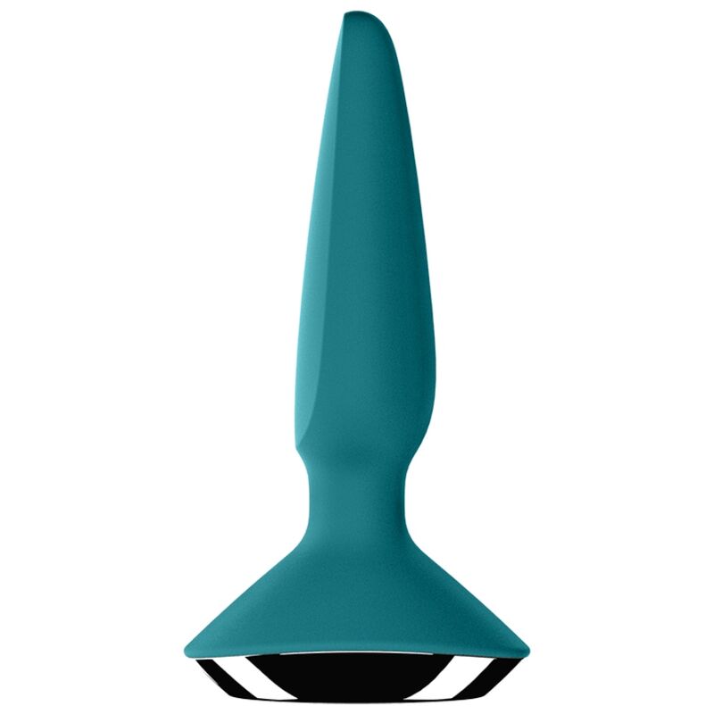 SATISFYER - PLUG ILICIOUS 1 PLUG VIBRATOR GREEN - My naughty haven #